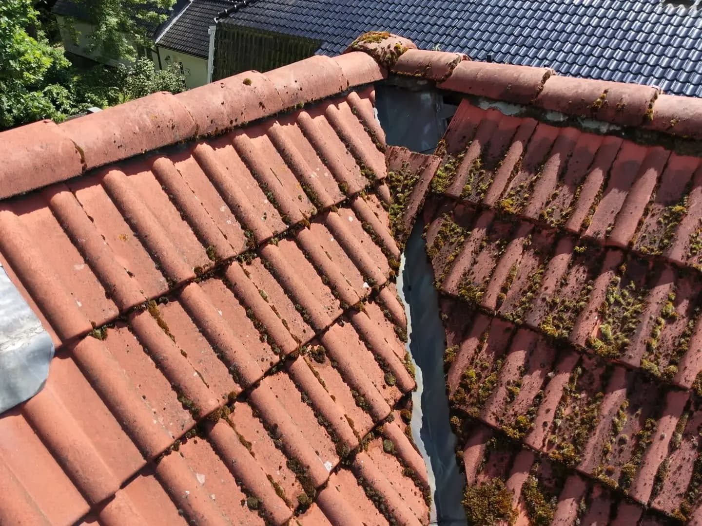 Dachschäden aus der Vogelperspektive
